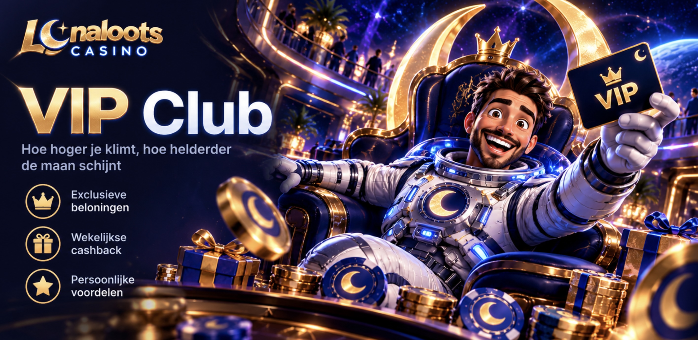 VIP Club: Transparante beloningen voor loyale spelers